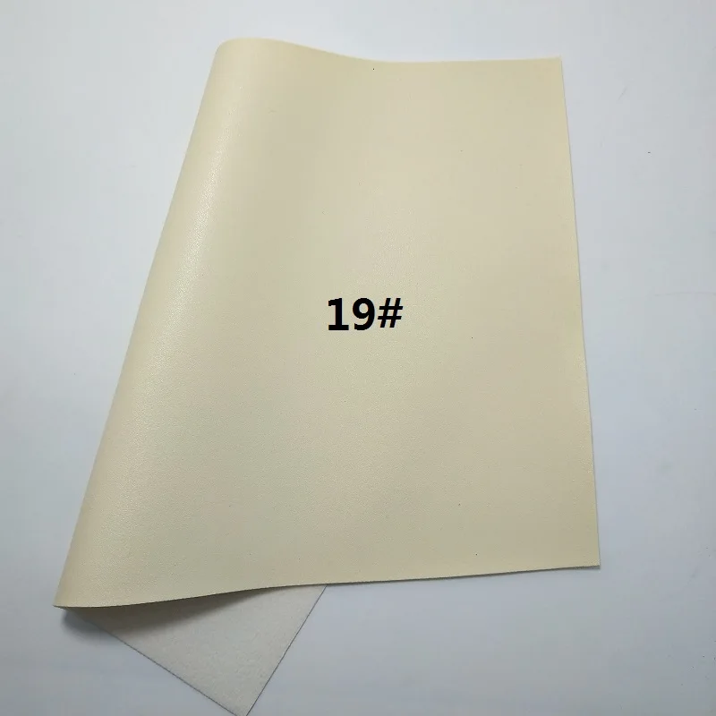 19 1 шт. 21X29 см синтетический Letaher, Cuero Sintetico Обычная наппа кожа для изготовления луков аксессуары LEOsyntheticoDIY T115 - Цвет: 19