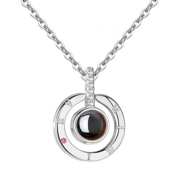 C02 Новое поступление, 100 языков, Проекционные браслеты I love you, регулируемые браслеты с красной нитью, пара счастливых ювелирных изделий, День святого Валентина - Окраска металла: C02