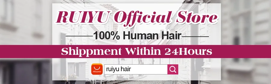Human Hair Bundles With Closure Straight Hair Bundles With Closure Brazilian Hair Weave Bundles With Closure RUIYU Non-Remy Hair