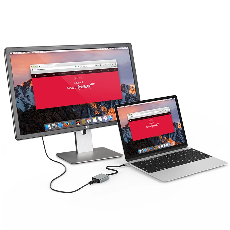 USB-C to 4K HDMI Цифровой AV адаптер совместимый 2018 2019 MacBook Air & iPad Pro 13/15 (Thunderbolt 3) Chromebook -