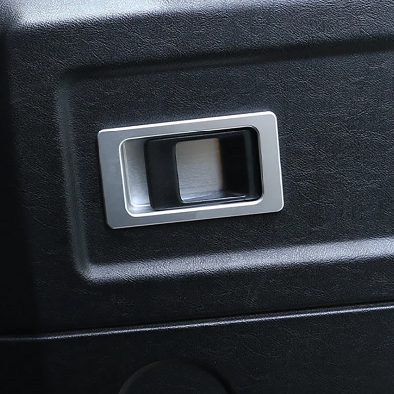 

Aluminum Alloy Car Interior Door Bowl Panel Cover for Land Rover Defender 90 110 130 2004-2018