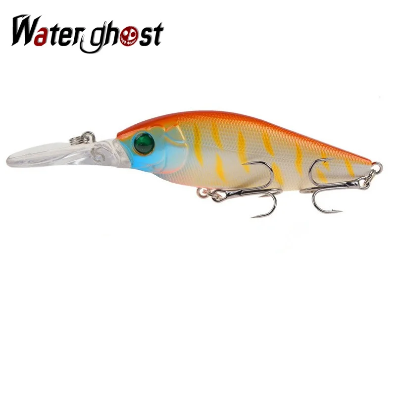 Лидер продаж 6 цветов мелкая приманка с длинным ртом для дороги рыболовные