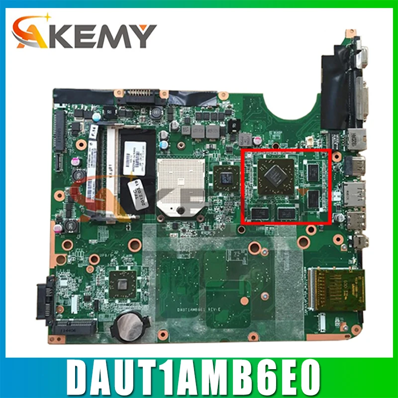 

AKemy Laptop motherboard For HP Pavilion DV6 DV6-2000 Mainboard 571187-001 571187-501 DAUT1AMB6E0 216-0729042