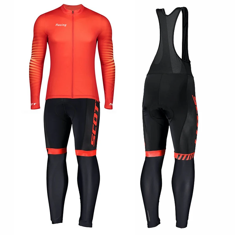 

New men's scott racing off-road long-sleeved suit quick-drying sweatshirt racing sportswear long