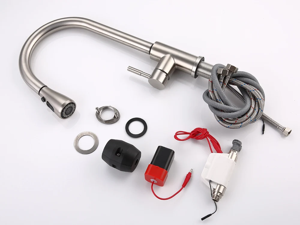 Умный сенсорный вытяжной кухонный кран запатентованное устройство управления