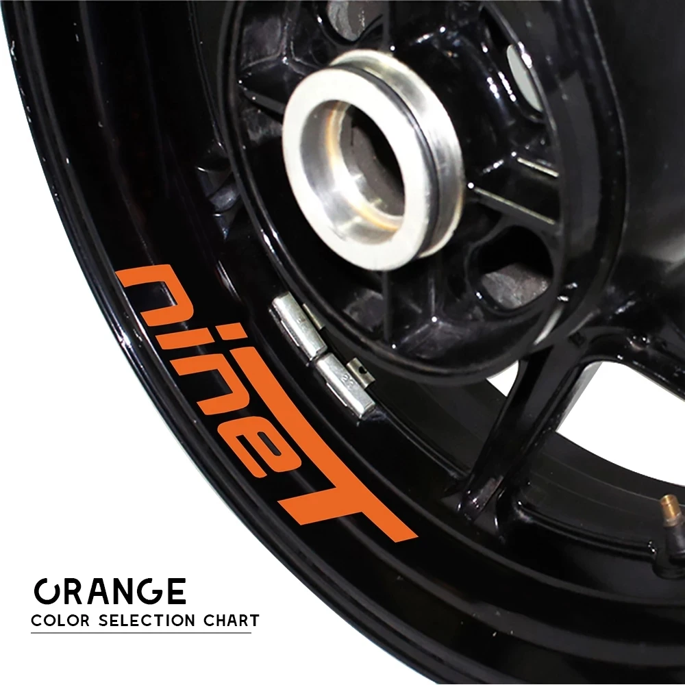 Декоративные наклейки на колесо мотоцикла отражающие водонепроницаемые для BMW