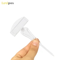 acrylic food name card holder plastic straight head flower pick cake tod decorative spike price tag pin spike