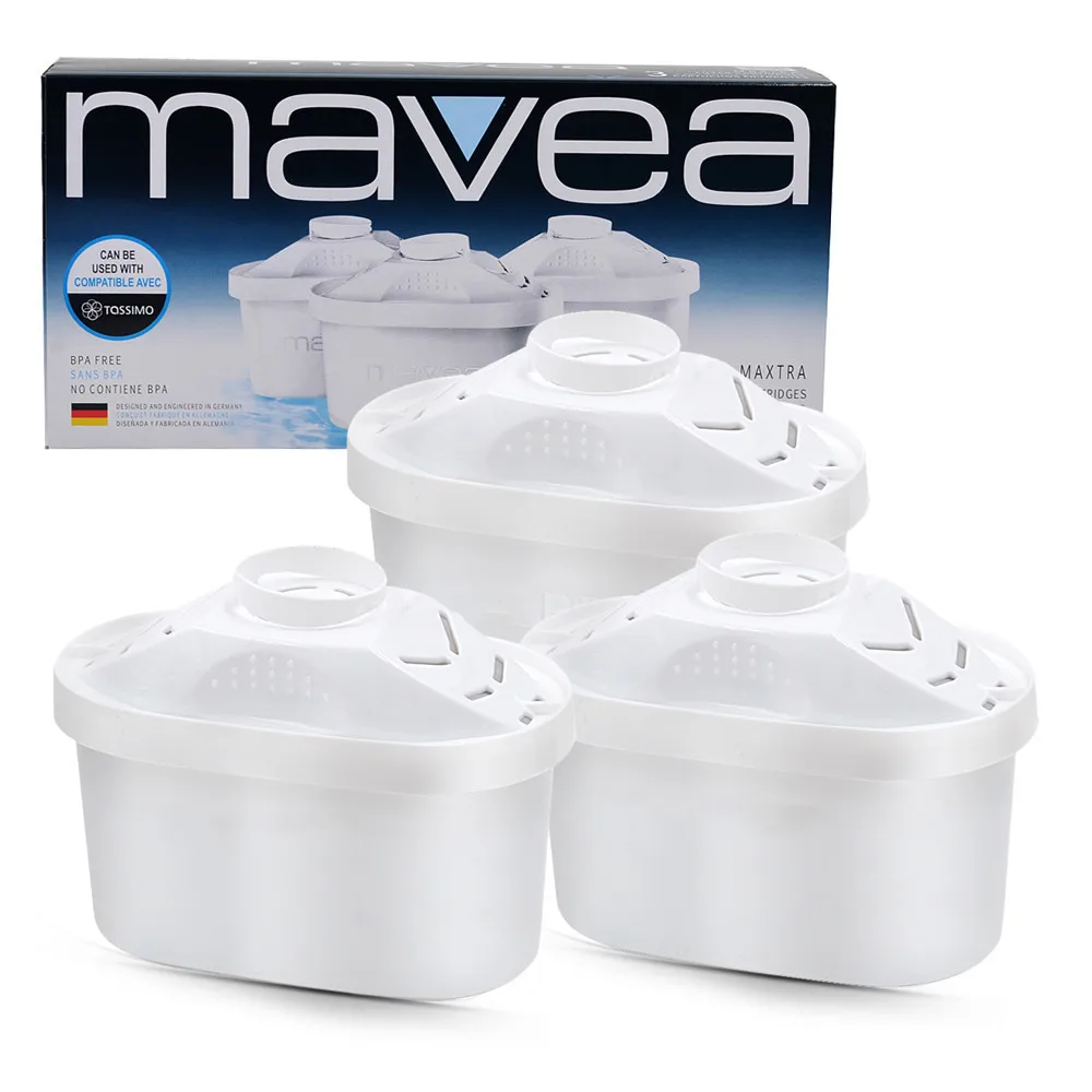 MAXTRA фильтр для воды для очистки дома активный уголь термо-бидон используется для замены коробки Великобритании 3 Unids/Lote фильтр для воды