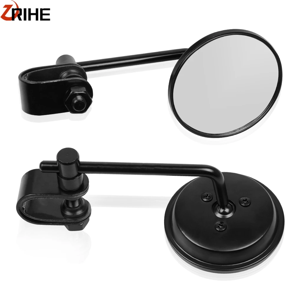 Мотоциклетные зеркала заднего вида Универсальные круглые на руль для Vespa GTS 300 Yamaha