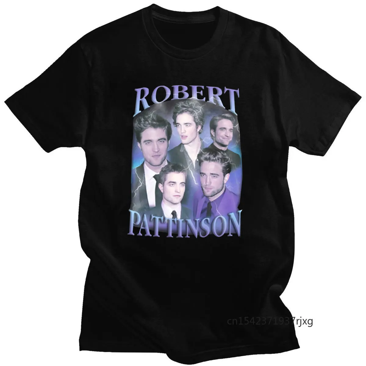 

Vintage Rob Edward Cullen Summer Unisex T-shirt Classic Robert Pattinson T Shirt Short Sleeve Oversized Tshirt