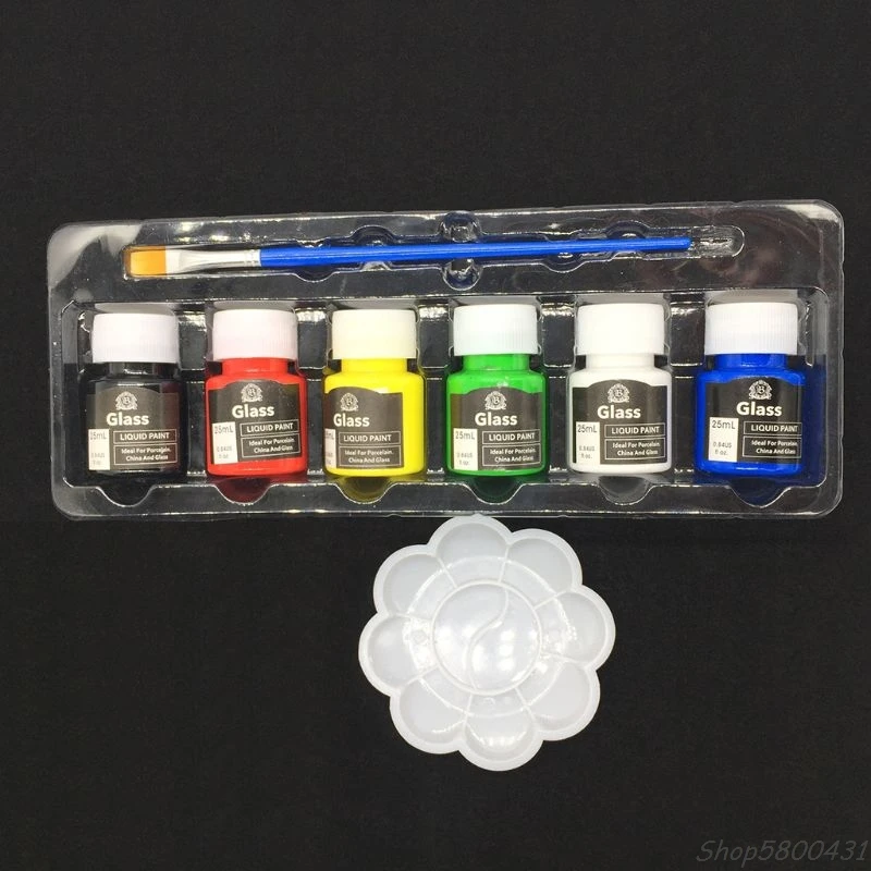 

6 x 25ml Heavy Body Colors Rich Pigments Acrylic Paint Set for Painting Canvas Crafts O01 20 Dropshipping
