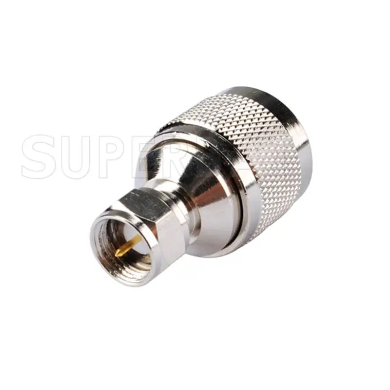Superbat 5pcs N-F Adapter N Plug to F Male Straight RF Coaxial Connector