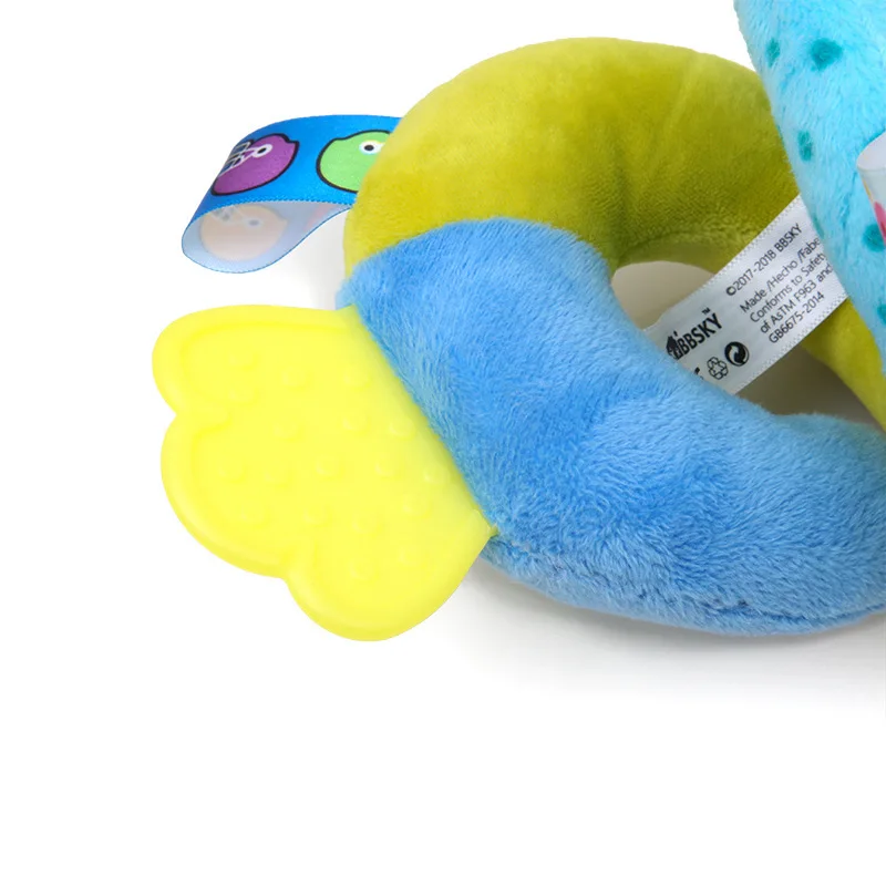 

0-12 months Soft Infant Crib Bed Stroller Toy Spiral Baby Toy For Newborns Car Seat Educational Rattles Baby Towel baby Toys
