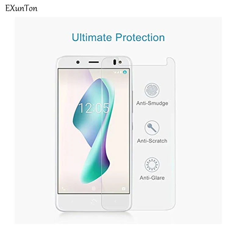 EXUNTON для BQ Aquaris X 9H защитная пленка из закаленного стекла V VS Plus Защитное стекло