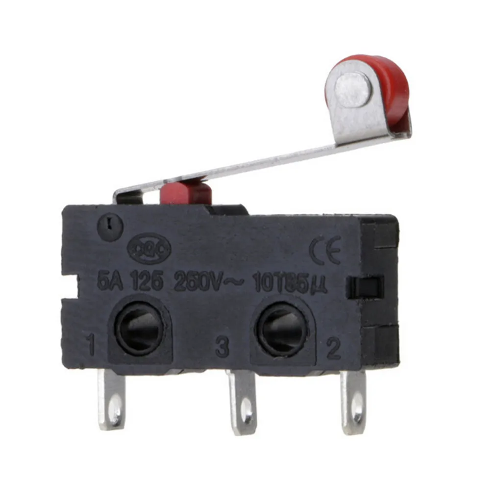 

5 шт./компл. KW12-3 PCB микро ролика рычага открываются закрываются концевой выключатель, микропереключатель инструмент Запчасти оптовая продаж...