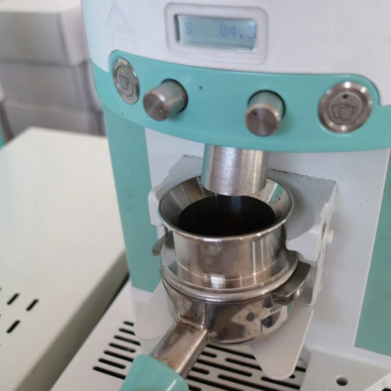 

Espresso Coffee Intelligent Dosing Ring for Barista EK43/K30,Anti-Fly Powder,Brewing Bowl Coffee Tools