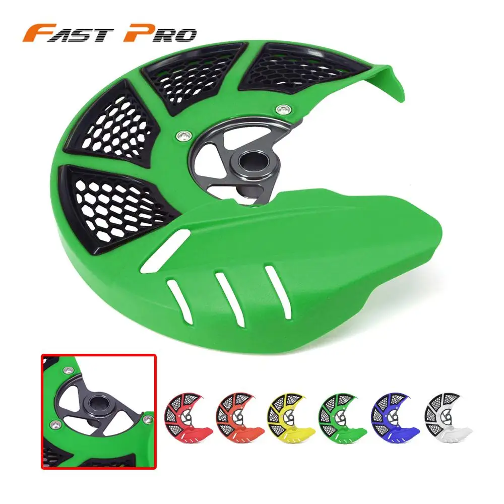 Защита переднего тормозного диска ротора мотоцикла для Kawasaki KX125 KX250 KX250F KX450F KLX450R KX