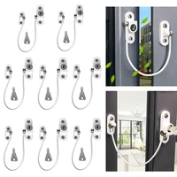 8 pcslot child protection window lock baby safety castle protection for windows from children child locks door stop lock