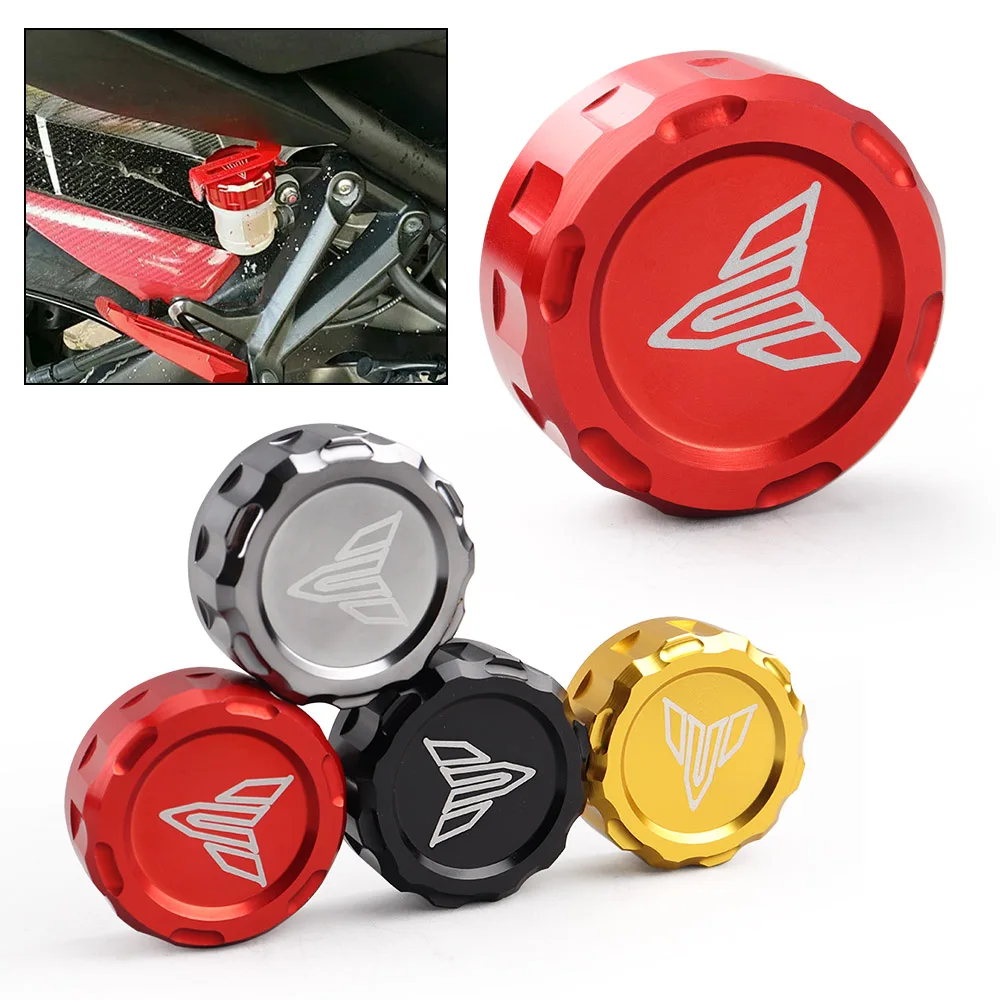 

For MT07 MT 07 MT09 MT 09 YZFR3 R25 Moto Rear Brake Fluid Reservior Cover 2016-2021 Motorcycle Parts