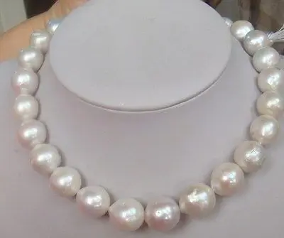 

classic 12-13mm south sea white pearl necklace 18inch