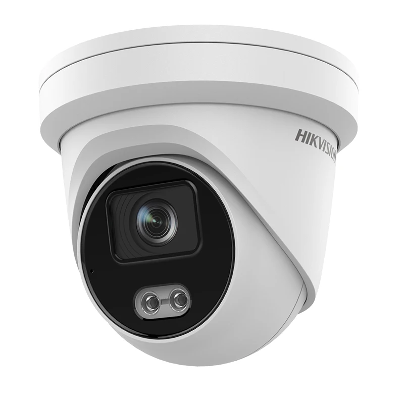 Hikvision DS-2CD2347G2-LU 4 MP ColorVu Fixed Turret Network Camera IP67 POE Встроенный микрофон H.265 + IP-камера |