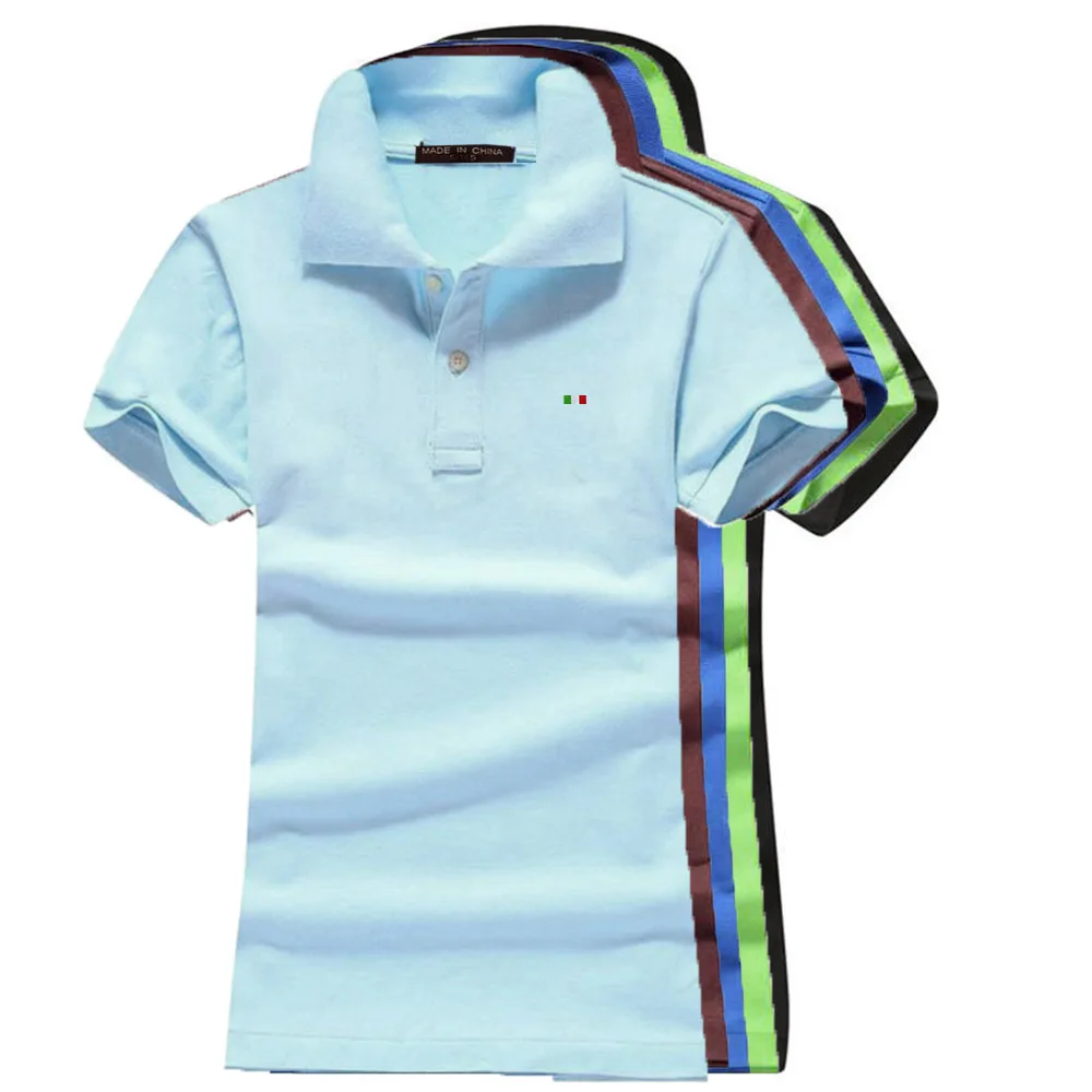 

Summer Women's Short Sleeve Slim 100% Cotton New Style Polo Shirt Women's Lapel T-shirt Fashion Sweatshirt High Quality Tops