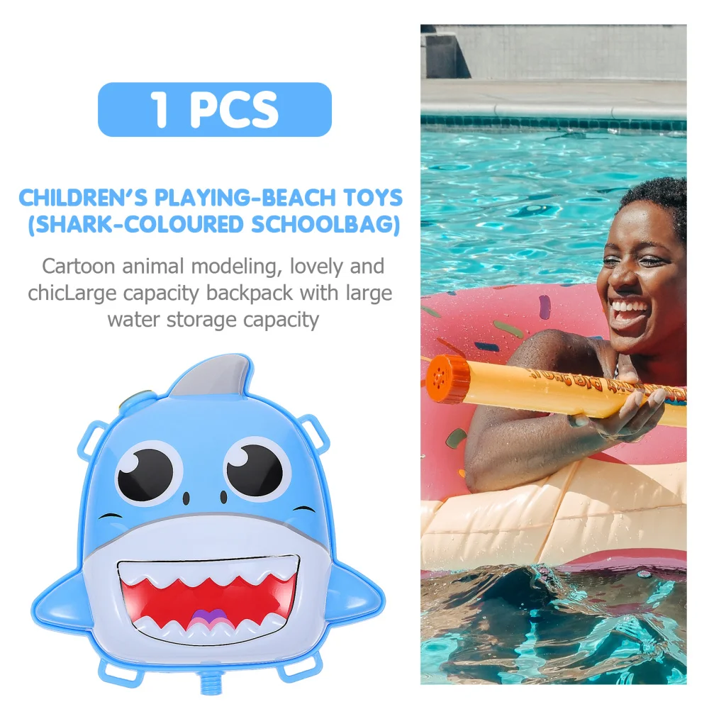 

1Pc Backpack Water Practical Beach Water Summer Kids (Blue)