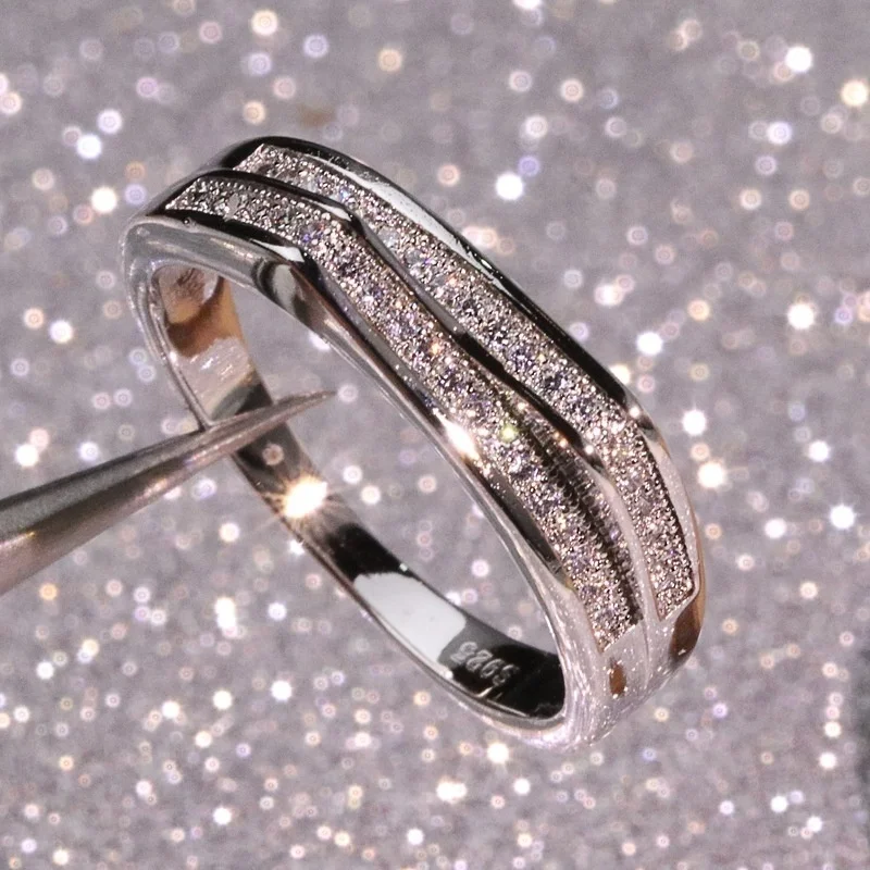Фото Модные обручальные кольца оптом Женское Обручальное кольцо подарок на день