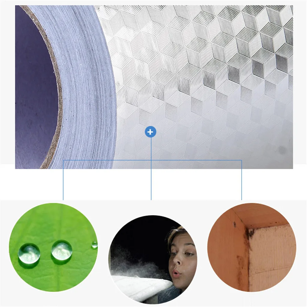 40/60x100 см кухонные маслостойкие водонепроницаемые наклейки алюминиевая фольга