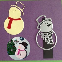 merry christmas snowman metal cutting dies stencil scrapbooking album decor embossing cards making diy crafts
