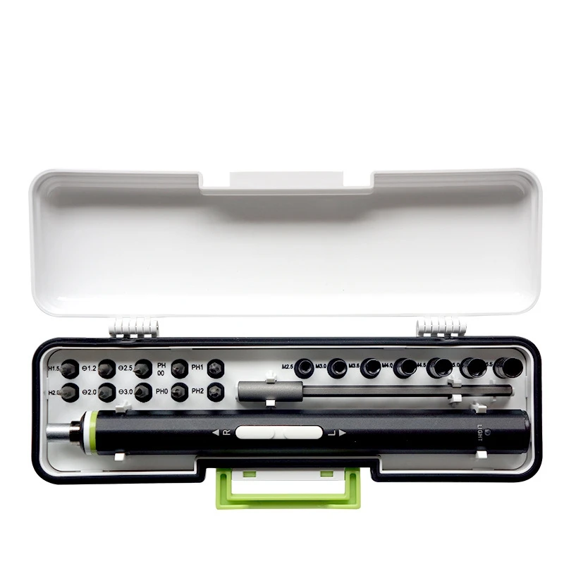 

19 In 1 Electric Screwdriver High Torque Screwdriver Set Large Capacity Power Screwdrivers Precision Power Tools