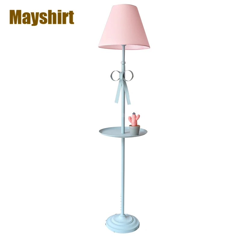 Современное платье пачка с бантом светодиодная Напольная Лампа в скандинавском