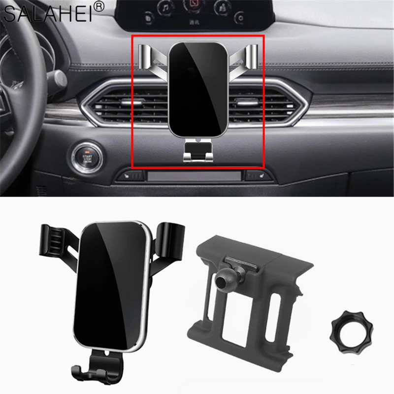 Best Selling GPS Car Phone Holder For Mazda CX-5 2017 2018 Air Vent Mount Bracket Cell CX5 2019 |