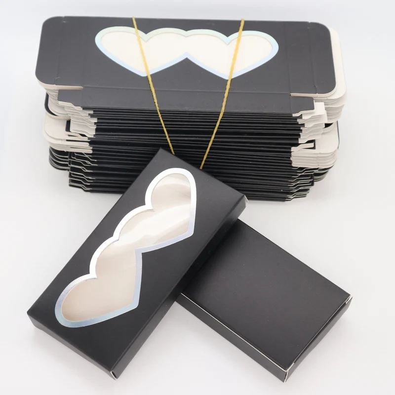 Оптовая продажа 10 наборов 50 шт упаковочная коробка для ресниц пустая посылка