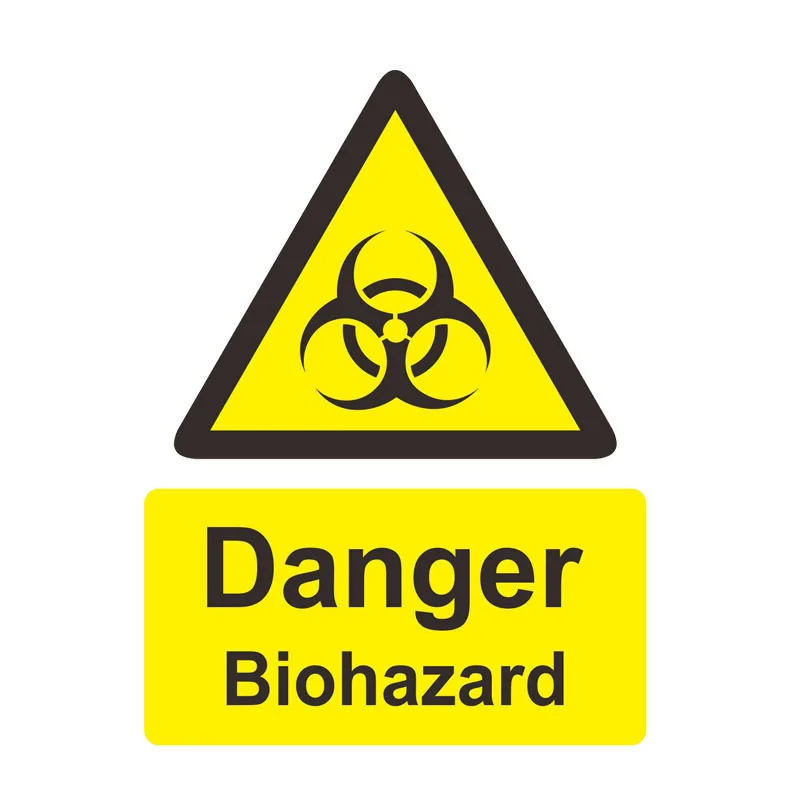 

Danger Biohazard Zombie Car Sticker Funny Warning Decals Fashion PVC Body Decoration Cars Accessories Waterproof Decal 16*11cm