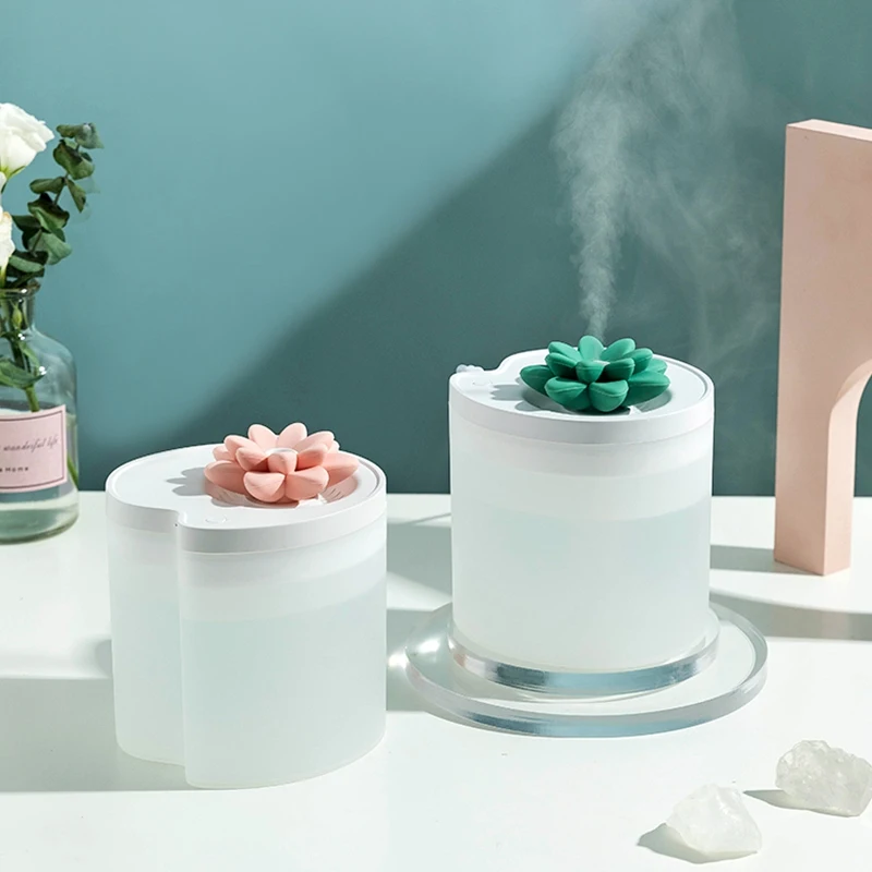 

Lotus Humidifier Usb Portable Large-Capacity Humidifier Home Mute Bedroom Desktop Humidifier