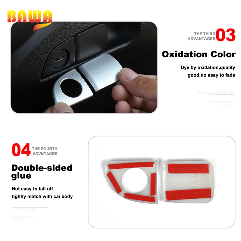 Автомобильный контейнер для хранения BAWA Co-pilot панель переключателя декоративные