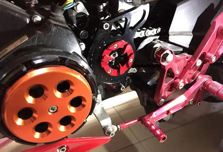 TWISTER. CK мотоциклетная передняя Звездочка цепь Защитная крышка левая сторона