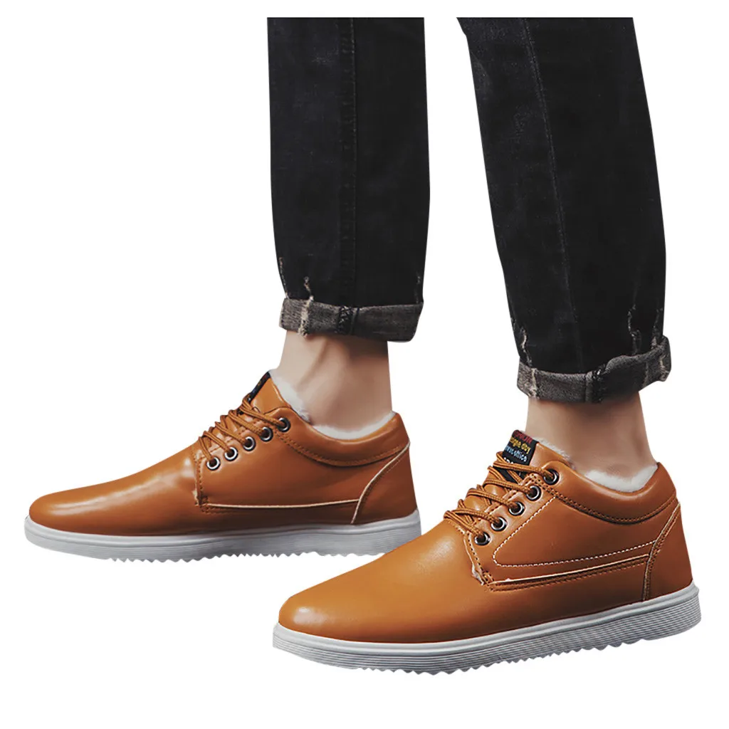 Всесезонная Мужская обувь в деловом стиле Повседневная рабочая английском
