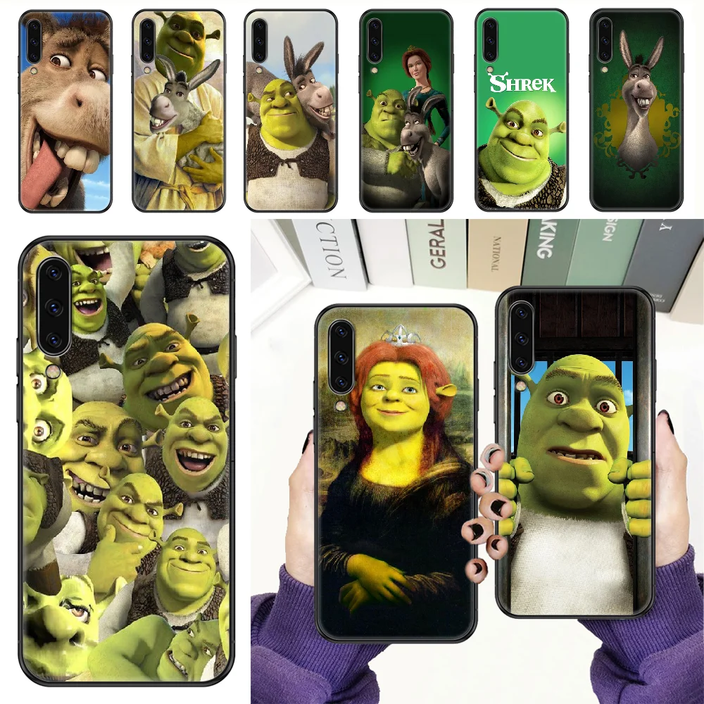 Moive Шрек мультфильм чехол для телефона Samsung Galaxy A 3 5 7 8 10 20 21 30 40 50 51 70 71 E S 2016 2018 4G