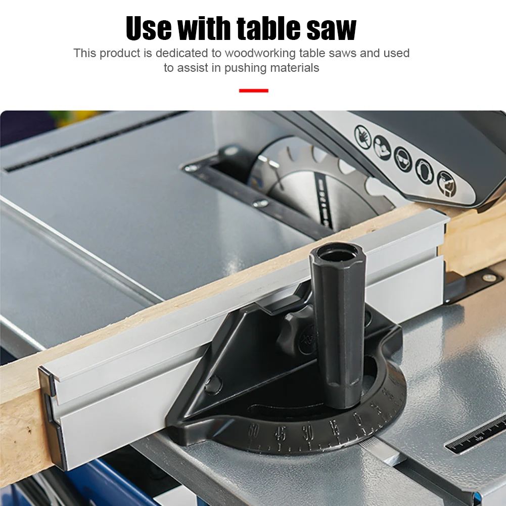 

Universal Miter Gauge Multifunction For Table Saw Home Woodworking Tools DIY Adjustable Fence System Router Push Block Portable