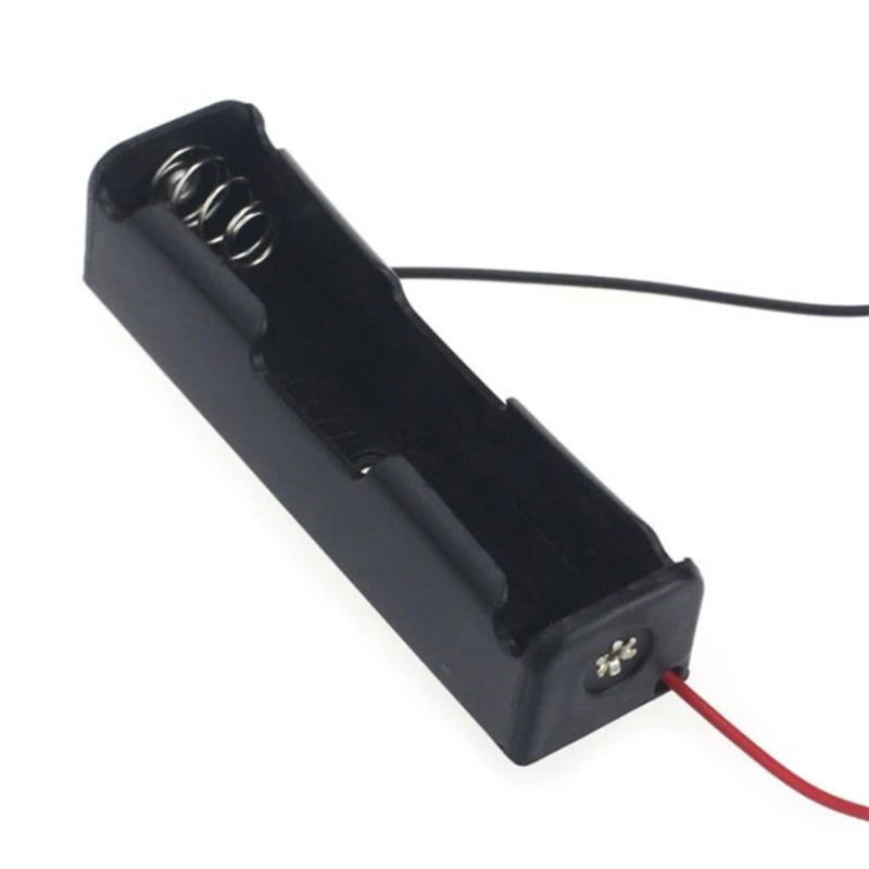 

18650 Battery Case Holder 20pcs 18650 Battery Storage Box with Wire Lead Plastic Batteries Case K3NB