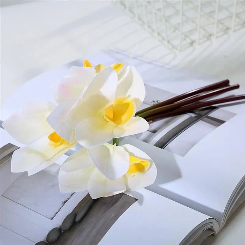 4 шт. декоративные орхидеи для украшения дома | Дом и сад