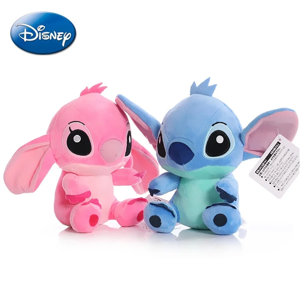

2pcs/set Disney Lilo&Stitch Movie Cartoon Stuffed Plush Anime Figure Doll Anime Plush Toy Pendant Girl Kawaii Birthday Kid Gift