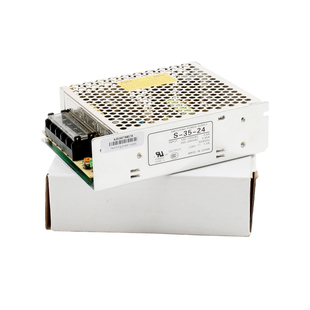 Мощный однослойный S 35W 5V 7А переменного тока в постоянный ток выключатель питания