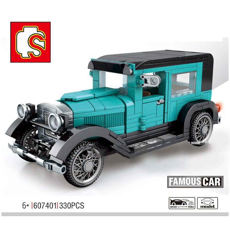 SEMBO 330 шт механический идеи классического автомобиля строительные блоки в