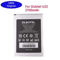 100 new original oukitel u22 battery 2700mah backup battery replacement for oukitel u22 mobile phone