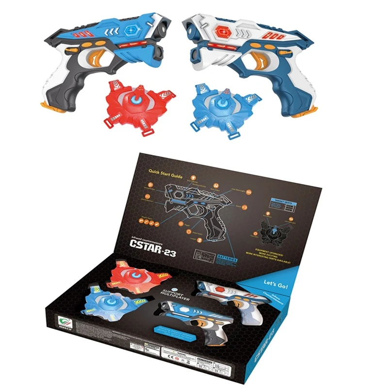 Инфракрасный лазерный тег игрушечный пистолет светильник Детская Подарочная