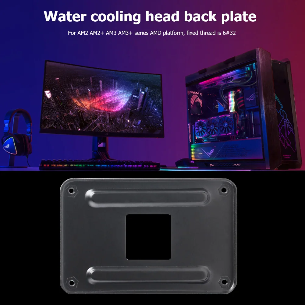

Motherboard CPU Cooler Bracket Backplate Back Plate Household Computer Accessories for AMD AM2 AM2+ AM3 AM3+