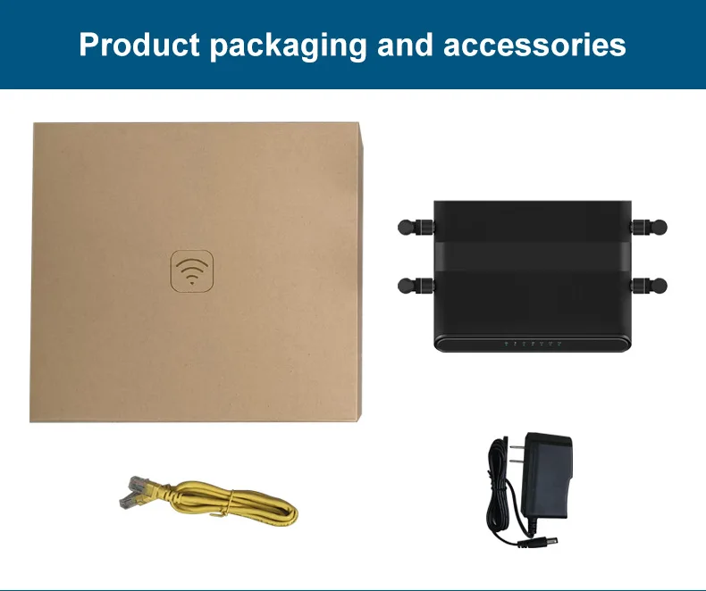 

1200mbps Wifi Router Dual Band Gigabit Wireless Internet Router Ac1200 High Speed Router With Usb 2.0&Sd Card For Home